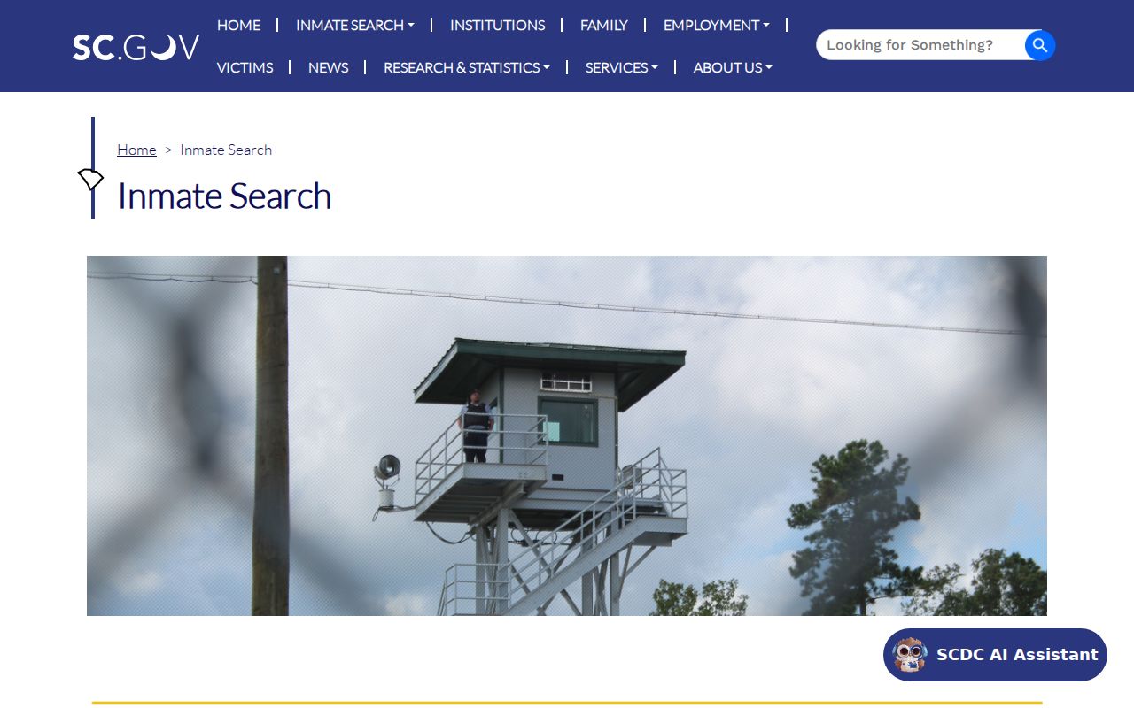 Dillon County arrest history SCDC inmate search scope