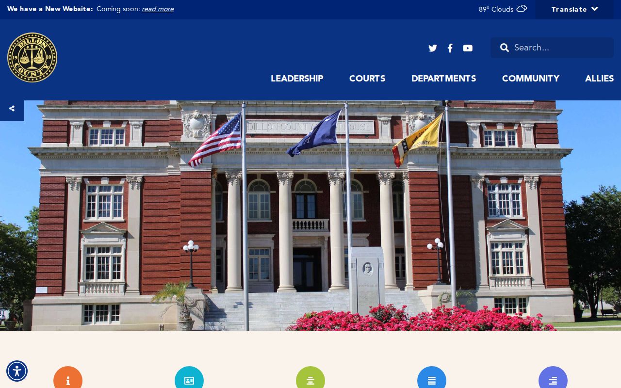Dillon County criminal records government directory